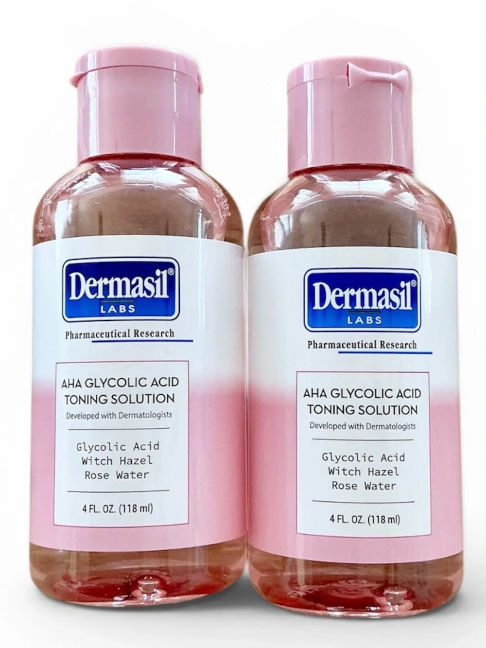 🆕 Dermasil AHA Glycolic Acid Toning Solutions- 2 Bottles